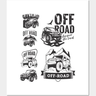 Off Road Posters and Art